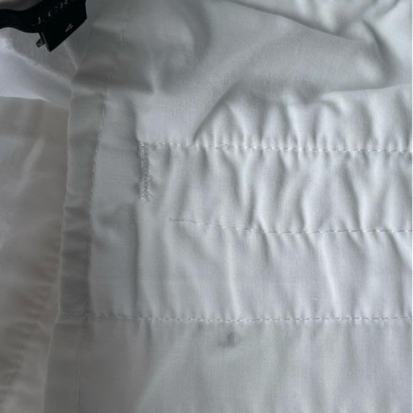 J. Crew White Bermuda Chino Short 10” - Size 4 - Picture 5 of 12